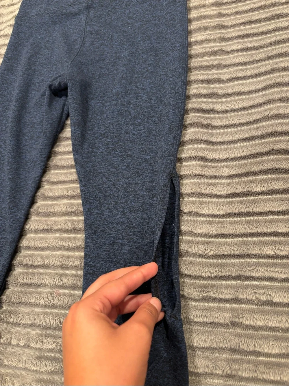 Free People navy blue soft Leggings